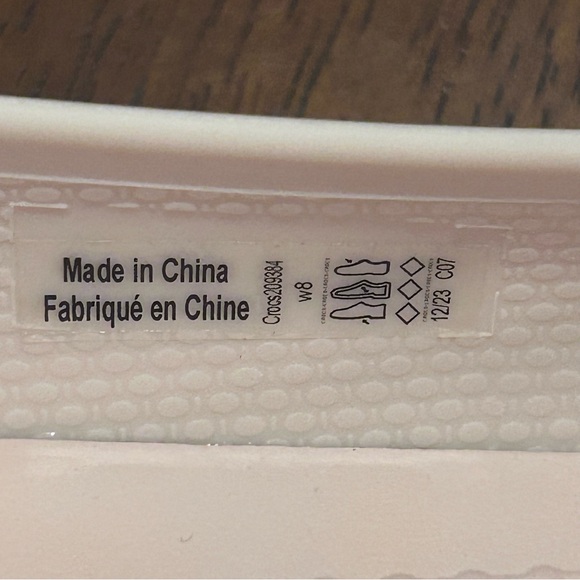 Crocs Brooklyn Mary Jane Flats Pink Quartz Ballet Slip On Comfort Shoe W8 209384 - Picture 6 of 13